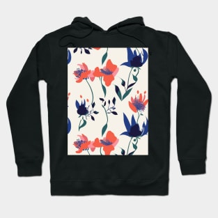 Colorful Flower Pattern V9 Hoodie